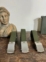 Green Military Belt