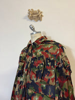 Vintage Swiss Army Camo Jacket M70 “L/XL”