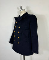 Vintage Italian Navy Peacoat “S”