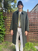 Vintage Green Wool Coat “XL”