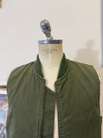 Work Vest Canvas Pasadena Army Green - Chesapeake’s