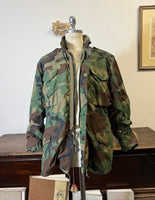 Vintage Woodland Field Jacket M65 Us Army “L”