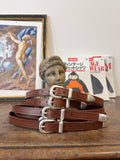 MANCINI 1979 X MRARCHIVE - Burnt Leather Belt