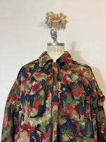 Vintage Swiss Army Camo Jacket M70 “L/XL”