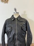 Vintage Rare 1950s Leather Tank Crew
Jacket “S”