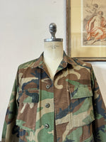 Vintage Woodland Camo Jacket “S”