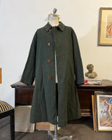 Vintage Green Wool Coat “XL”