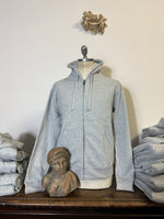 Russell Grey Full-Zip Hoodie