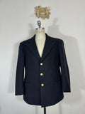 Vintage Italian Navy Wool Jacket “L”