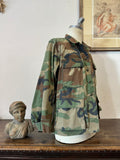 Vintage Woodland Camo Jacket “S”