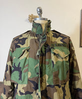 Vintage Woodland Field Jacket M65 Us Army “S”