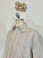 Vintage 70s Striped Shirt “L”