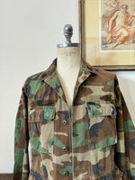 Vintage Woodland Camo Jacket “S”