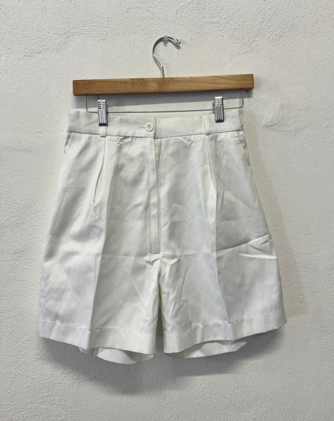 Vintage White British Navy Short for Woman 66 cm, 72 cm, 87 cm,