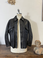 Vintage Rare 1950s Leather Tank Crew
Jacket “S”