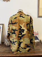 Vintage Camo Croatian Shirt “L”