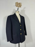 Vintage Italian Navy Wool Jacket “L”