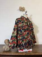 Vintage Swiss Army Camo Jacket M70 “L”