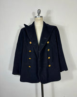 Vintage Italian Navy Peacoat “S”