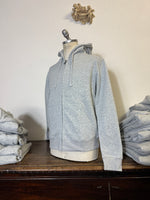 Russell Grey Full-Zip Hoodie