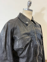 Vintage Rare 1950s Leather Tank Crew
Jacket “S”