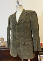 Green Velvet Jacket “L”