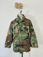 Veste de campagne Woodland vintage M65 Us Army « M »