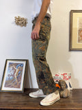 Vintage German Camo Cargo Pants “W35”