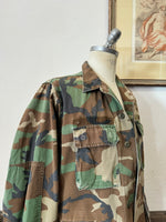 Vintage Woodland Camo Jacket “S”