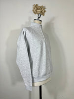 Gray Half Zip Sweatshirt