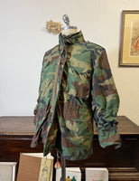 Vintage Woodland Field Jacket M65 Us Army “L”