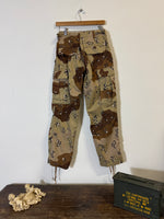 Vintage Desert Camo Cargo Pants Us Army “W26”