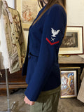 Vintage Woman Us Navy Jacket “S”