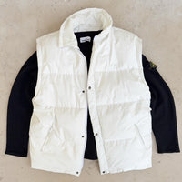 Vintage White Goose Down Jacket/Vest “L/XL”