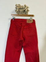 Vintage Red Levi’s 501 W30 L32