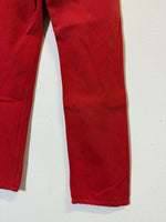 Vintage Red Levi’s 501 W30 L32