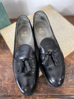 Vintage Alden 660 Mocassino Tassel - Vitello Nero “44,5 EU”