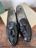 Vintage Alden 660 Mocassino Tassel - Vitello Nero “44,5 EU”