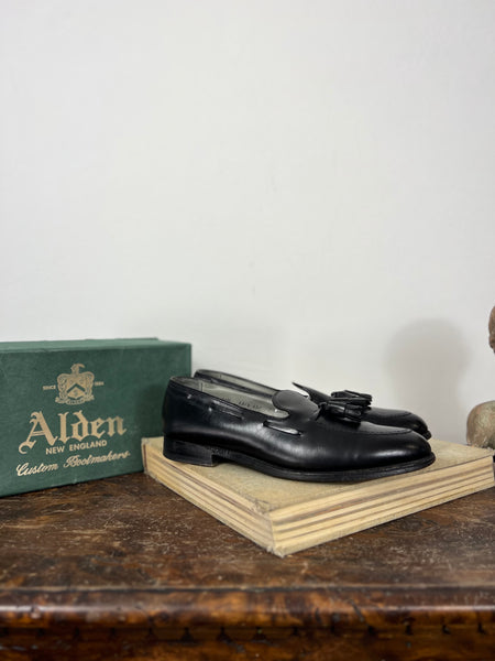 Vintage Alden 660 Mocassino Tassel - Vitello Nero “44,5 EU”