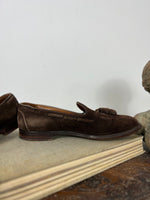 Vintage Alden 3697F Mocha Kid Suede Tassel Loafer “44,5 EU”