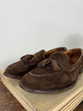 Vintage Alden 3697F Mocha Kid Suede Tassel Loafer “44,5 EU”