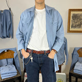 Chemise de travail US NAVY Chambray SEAFARER années 1980/90