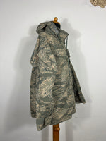 Parka All Purpose Environmental Camouflage Apec Air Force Tiger Tripe “L/XL”