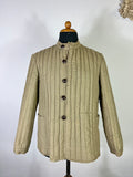 Vintage Bulgarian Army Quilting Liner Jacket 50’s “M”