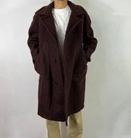 Vintage Italian Navy Coat “XL”