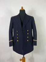 Italian Navy Double-Breasted Jacket “S/M”