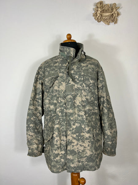 Vintage Field Jacket M-65 Digital Camo “L”