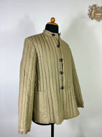 Vintage Bulgarian Army Quilting Liner Jacket 50’s “M”