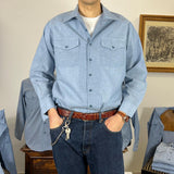 Chemise de travail US NAVY Chambray SEAFARER années 1980/90