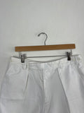 White British Royal Navy PTI Unisex Shorts